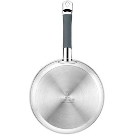 Bra Sartén Master A451428 28 cm Acero Inoxidable Apta para Inducción
